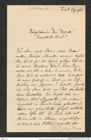 Nachlass Franz Steindachner, Brief von Eduard Graeffe an Franz Steindachner (05.09.1896), Inv.Nr. 173.13, Seite 1
